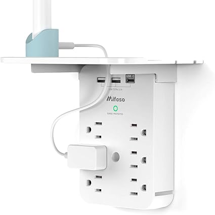 Wall Outlet Shelf