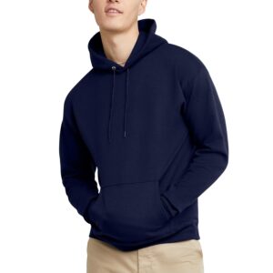 Hanes EcoSmart Hoodie, Midweight Fleece, Pullover Hooded Sweatshirt for Men